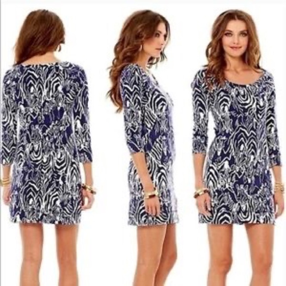 Lilly Pulitzer Entourage Zebra Preston Dress (in perfection condition)